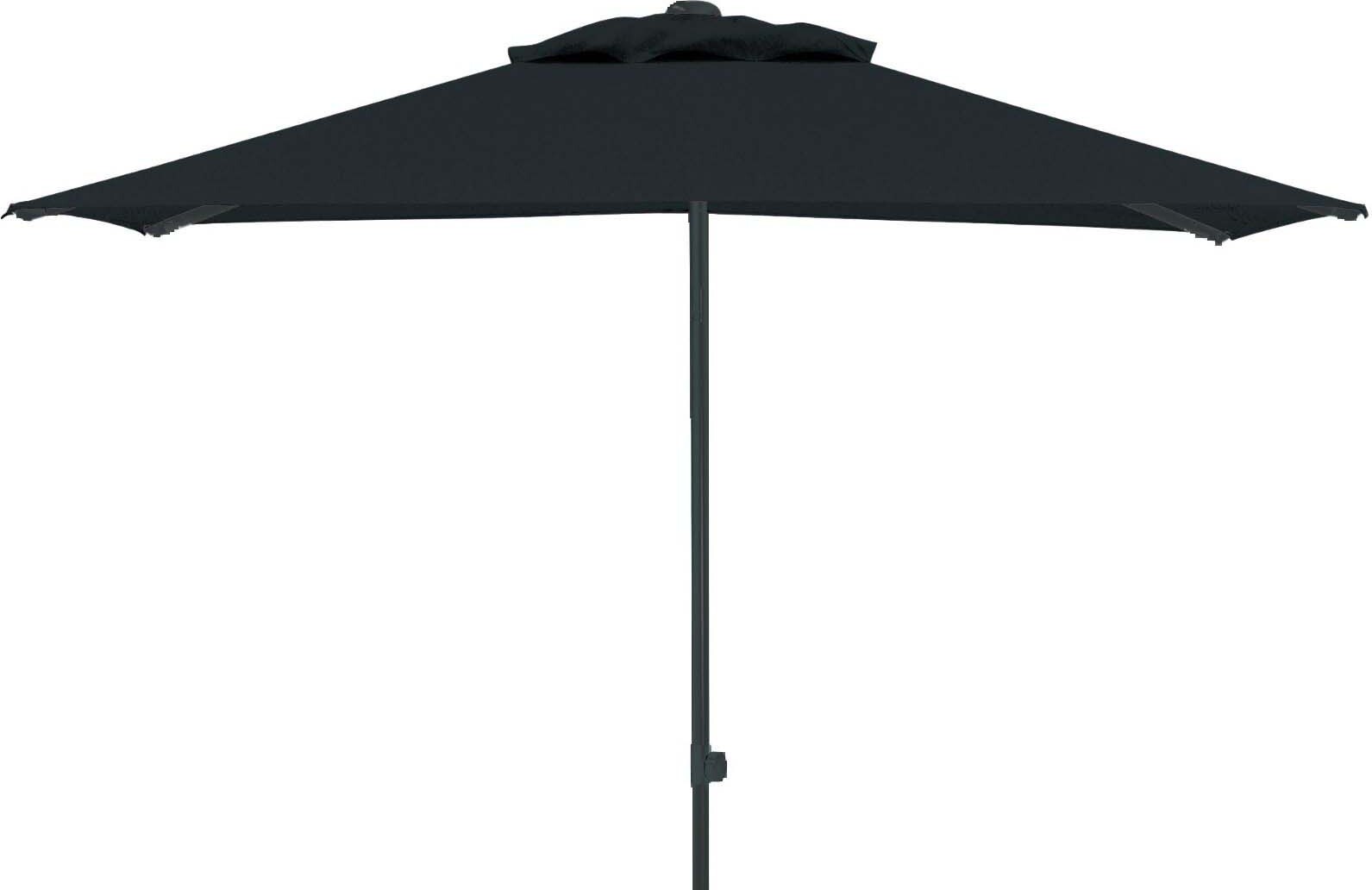 Kettler EASY LIFT Mittelmastschirm, Ø330cm, UPF 50+, mit PolyurethanBeschichtung anthrazit 0306133-7710