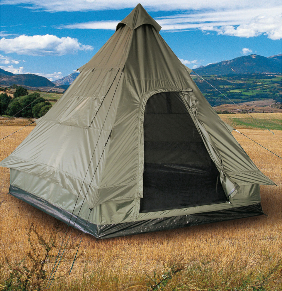 Sturm Bundeswehr und Freizeitshop Pyramidenzelt Tipi 14227000