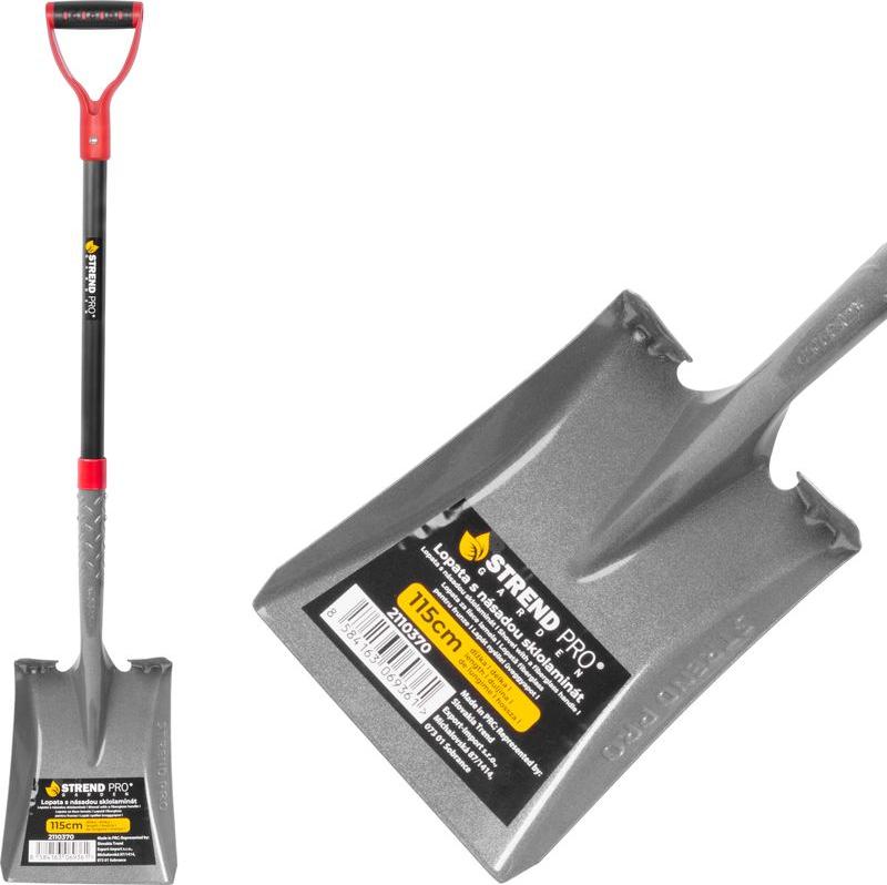 Schaufel Strend Pro Garden ErgoBULL, Fiberglas D-Stiel 1150 mm