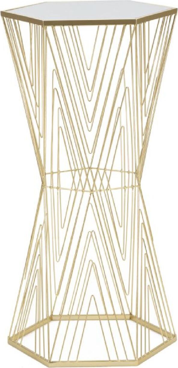 Telefonisch-Tisch Mauro Ferretti, Maße 40 x 35 x 80 cm, goldfarben 1427790000