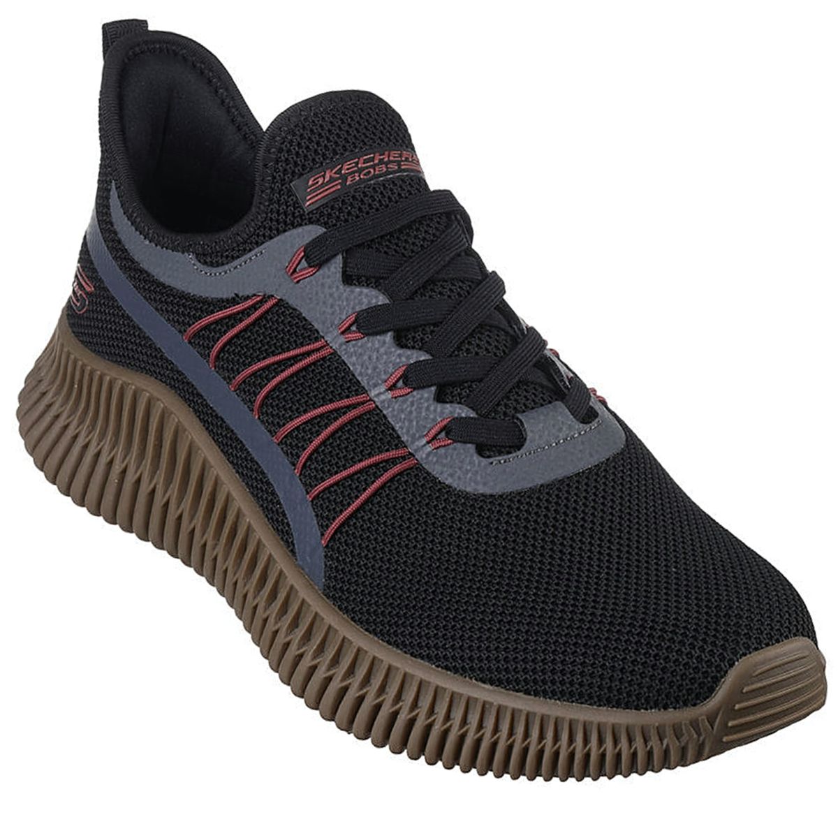 Skechers Bobs Geo Pánske papuče Black