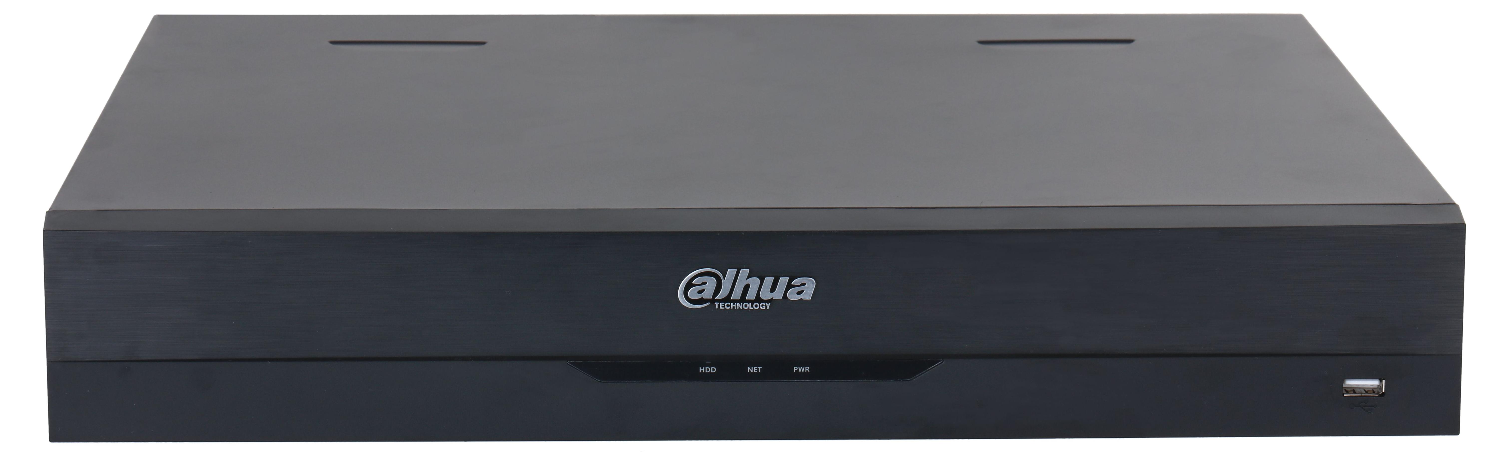 Dahua Technology WizSense NVR5432-16P-EI, 8 kanály/kanálov, 3840 x 2160 px, 16 kanály/kanálov, VGA:1920 × 1080, 1280 × 1024, 1280 × 720 HDMI:3840 × 2160, 1920 × 1080, 1280 × 1024, 1280 × 720, H.264, H.264+, H.265, H.265+, M-JPEG, Embedded LINUX