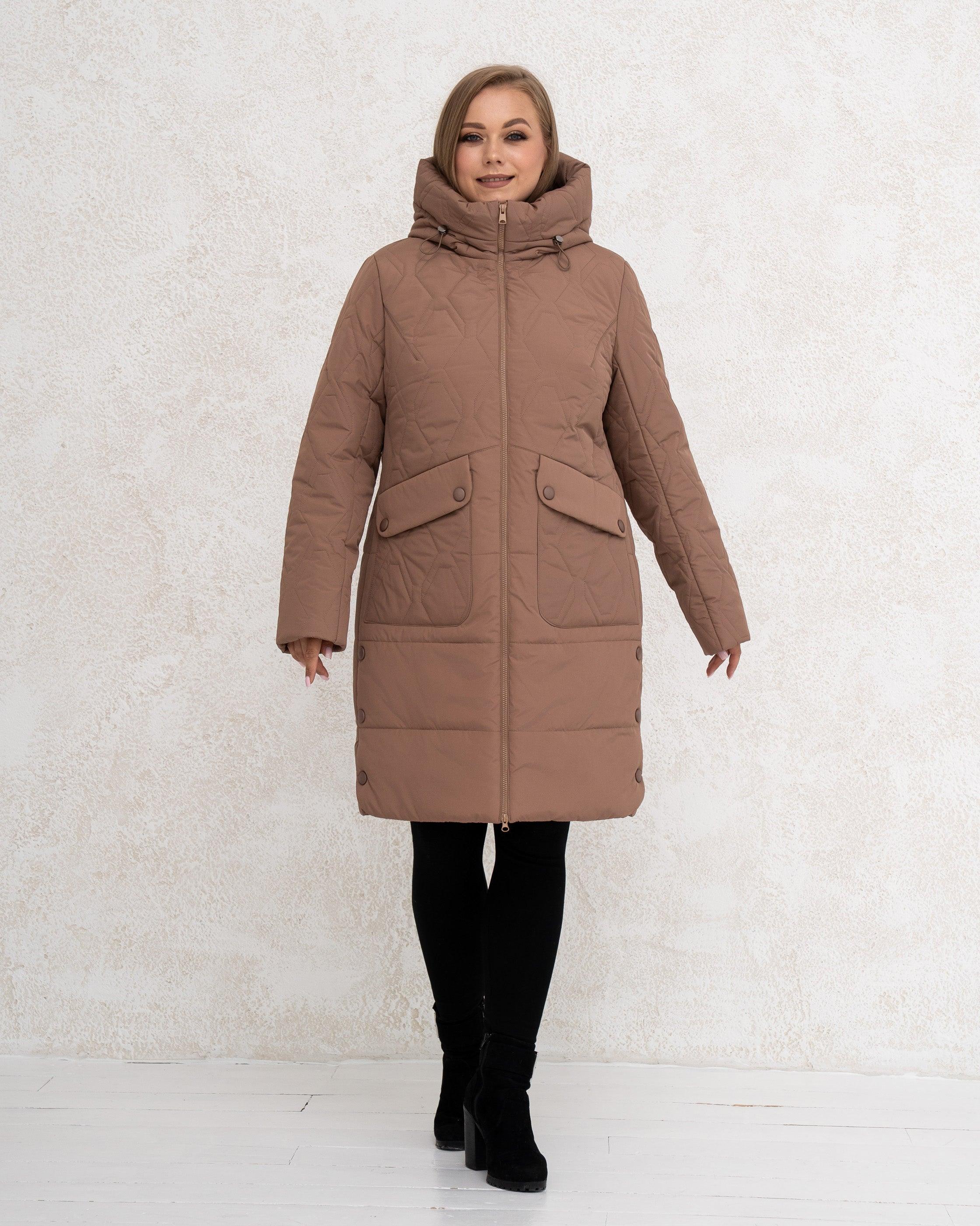 Damen-Winterjacke 0453 - 50 Schokolade A.G.