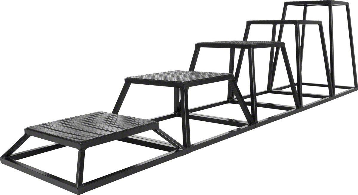 Sport-Tec Plyoboxen Set Sprungtrainer Sprungkraft Schnellkraft Trainer 5-tlg. 03815