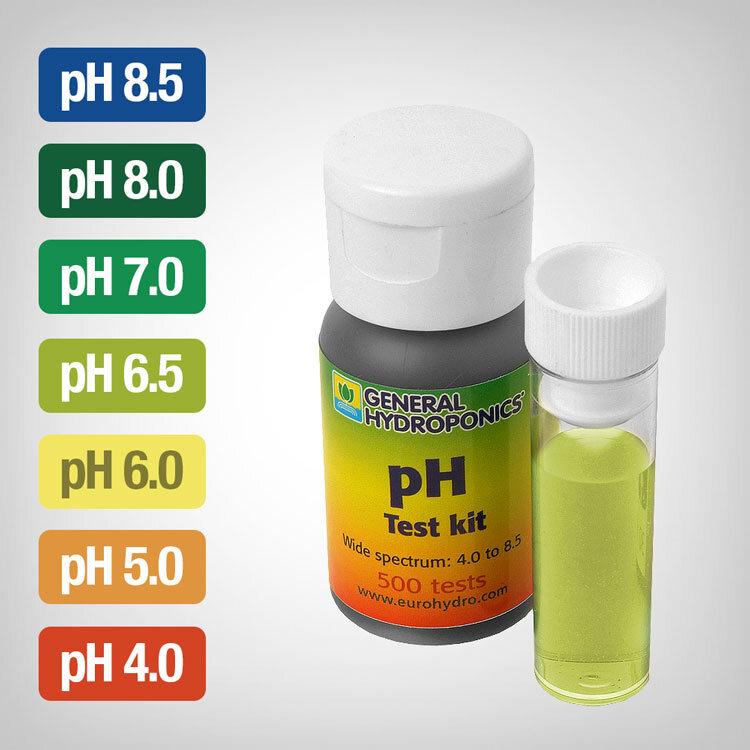 Ta GHE pH-Test-Kit für bis zu 500 Tests, 30ml 23-073-551