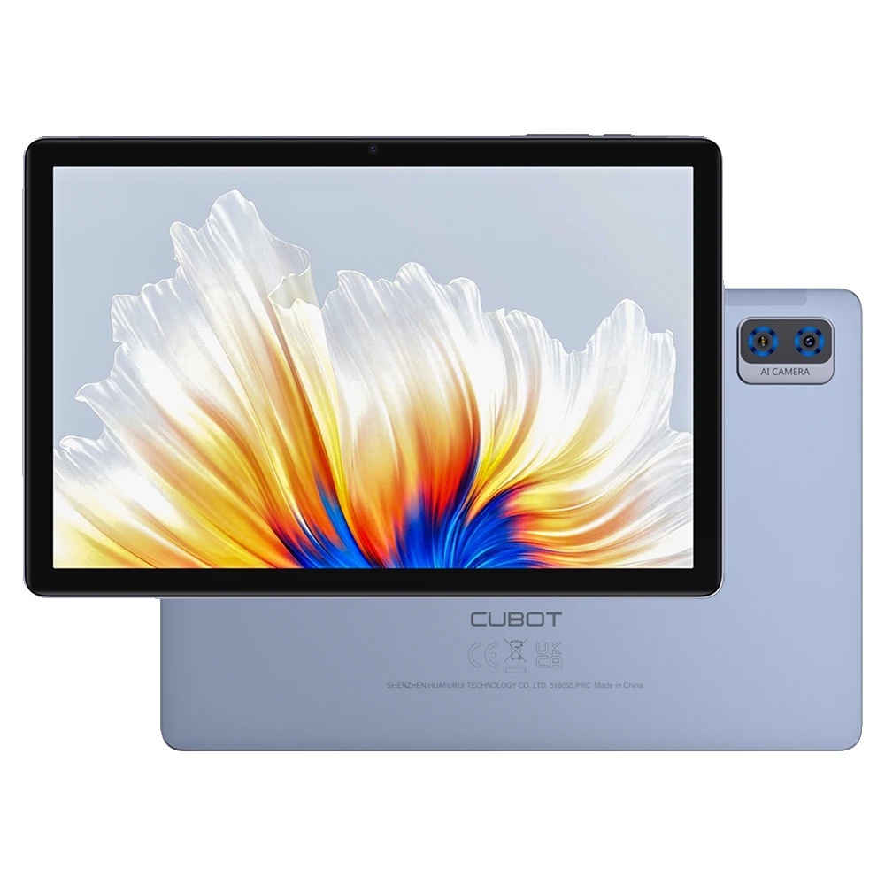 Tablet so systémom Android, 10,1-palcový FHD displej, 4 GB RAM, batéria 6580 mAh , sivá farba