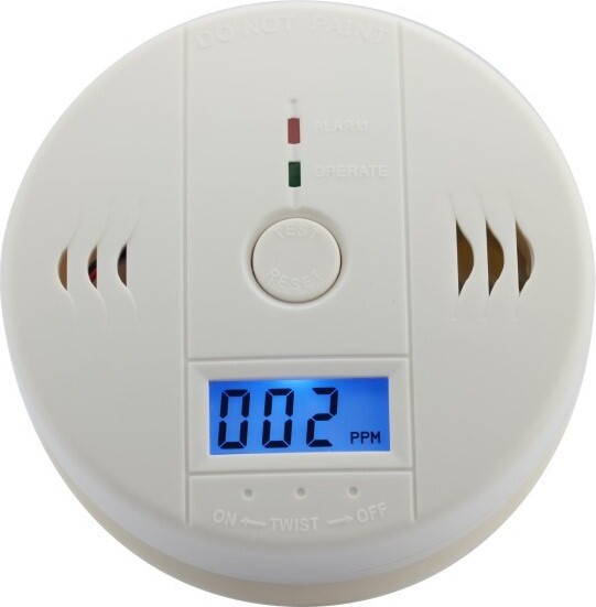 ele eleoption Rauchmelder CO-Melder 2in1 Rauch- und Kohlenmonoxidmelder Brandschutz CO Sensor RH-602