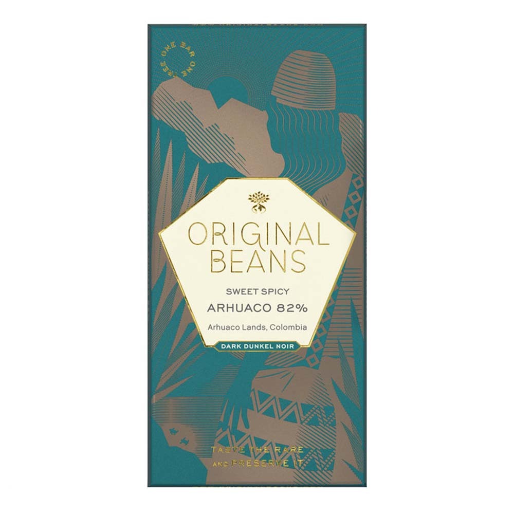 Original Beans Arhuaco 82% - Schokoladentafel 70g