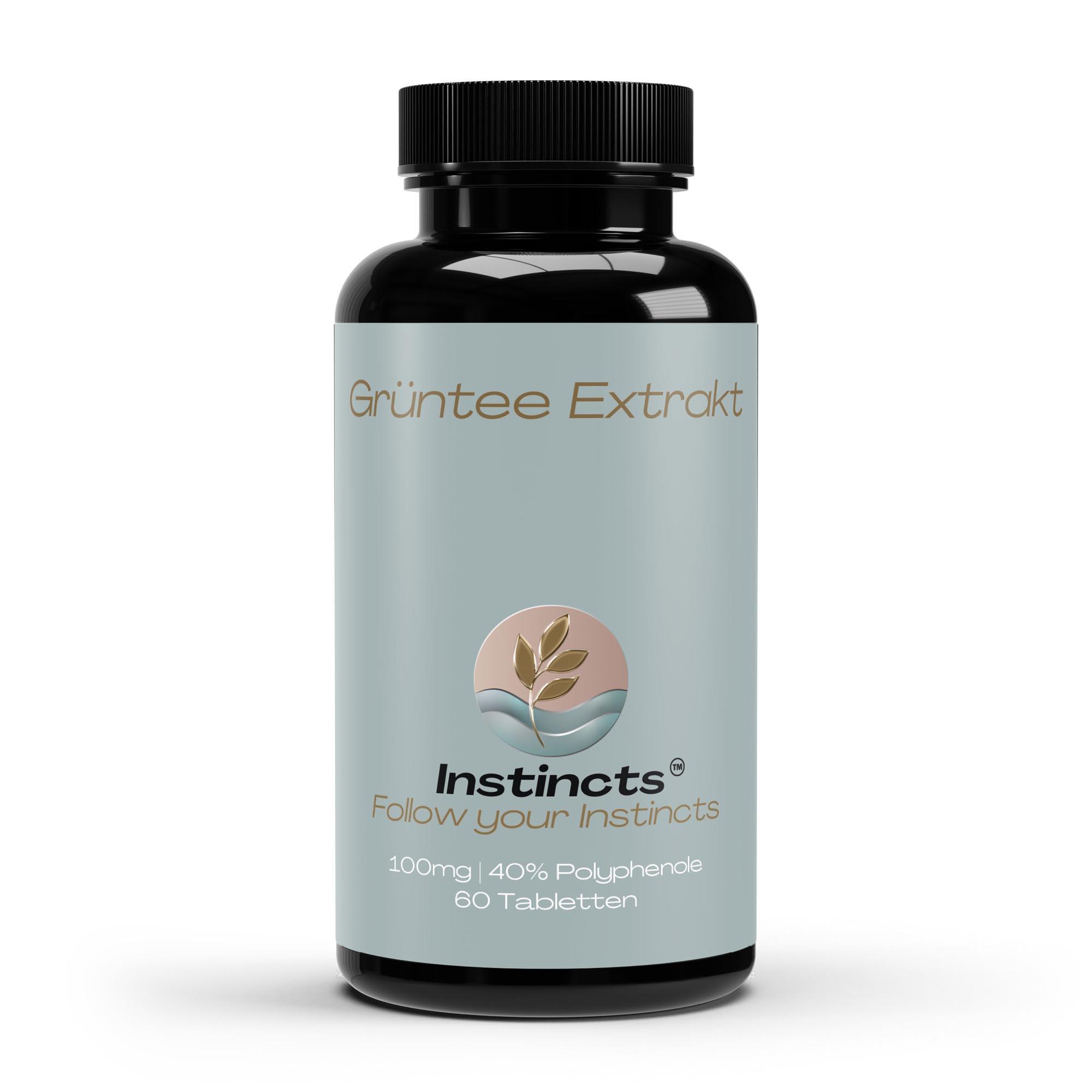 Instincts UG Instincts, Grüntee Extrakt 40% Polyphenole - 60 Kapseln