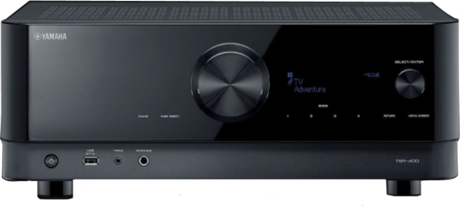 Yamaha TSR-400 AV-Receiver 80 W 5.2 Kanäle Surround 3D Schwarz