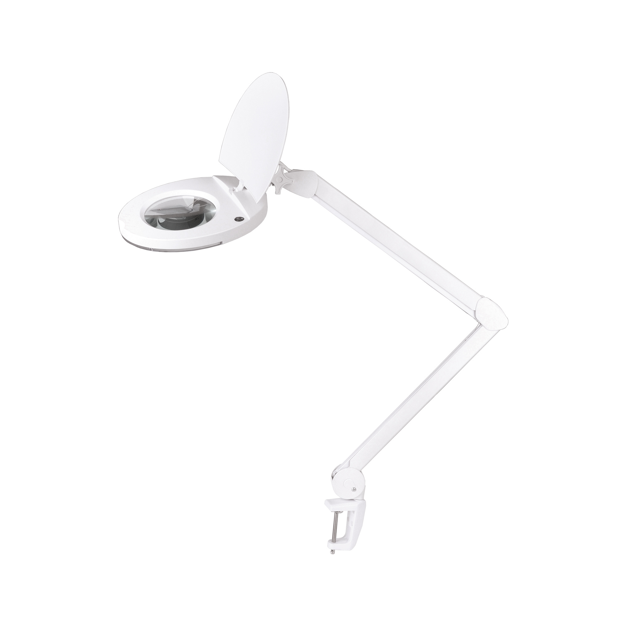 Rebel NAR0463-2 Multifunktionslampe mit Lupe 5D 8 W (60 SMD), weiß