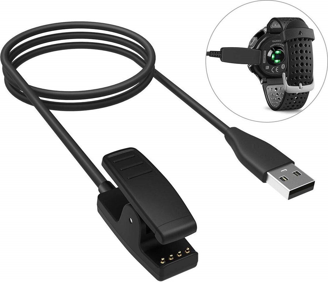 INF Nabíjačka Garmin Forerunner 235/735XT/630/645/230/Vivomove HR/Approach S20