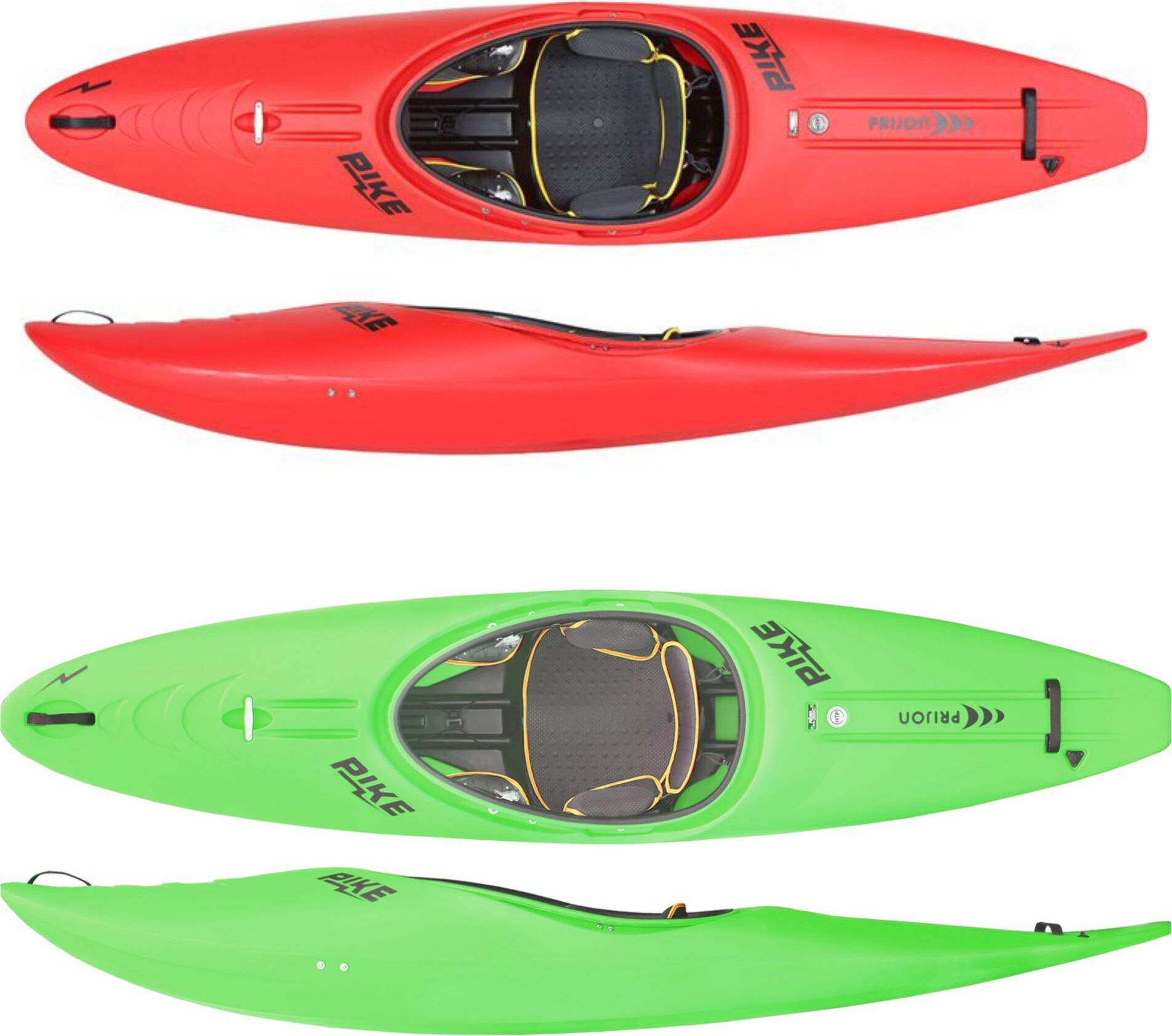 Prijon GmbH Prijon Pike Pro River Runner Creeker Wildwasserkajak WW Kajak Einerkajak