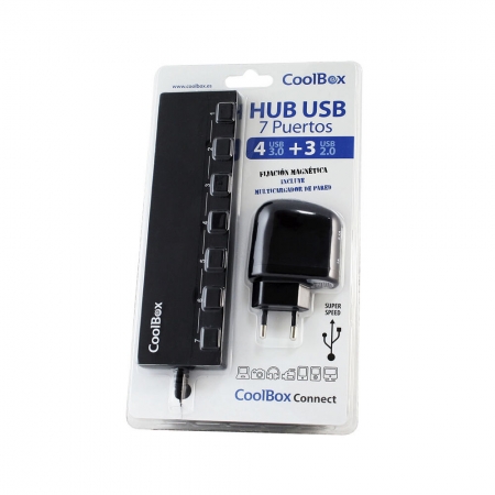 Rozbočovač USB CoolBox HUBCOO356A CoolBox