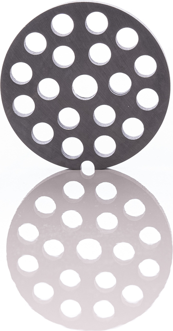 KDS Schneidplatte shaiba 62 mm Durchmesser 8 mm Lochdurchmesser für Fleischwolf Porkert 8 5140-8/8