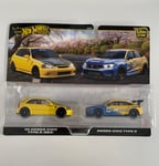 Hotwheels Premium 2 Pack Honda Civic Type R