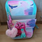 Baagl Schulranzen Mädchen 1. Klasse - Ergonomische Schultasche für Kinder -