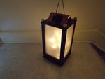20er LED Lichterkette mit Flammeneffekt