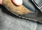 Nach wenigen Wochen löst die Sohle sich auf