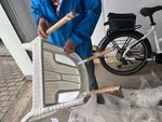 Ein Stuhl defekt, Preis/Leistung sonst o.k. - Plaste