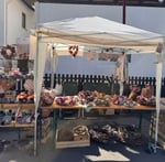Pavillon für Marktstand