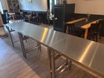 Klappbare Gastroarbeitstische