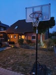 Stabiler Basketballkorb, gute Verarbeitung, super für den Garten
