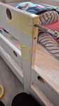 Schlecht verarbeitetes holz 