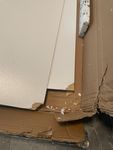 Die Ware ist Beschädigt Angekommen Paket schlecht Verpackt