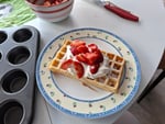 Gerät macht super belgische Waffeln.