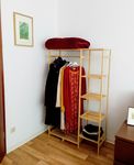 HOMCOM Bambus Garderobe 