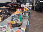 Klappbare Gastroarbeitstische