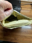 Schokolade wurde in einem Stück von 2,5 Kilogramm geliefert