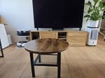 Praktischer Tisch mit schönem Industrial-Look