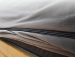 Unmöglich, dünner Schaumstoff mit dünnen Stoff