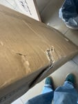Imballo rotto e prodotto danneggiato