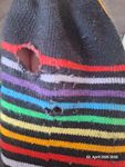 Leider gehen die Socken schnell kaputt. 