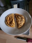 Einfache Bedienung Omelett in ein paar Minuten fertig 