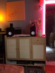 Easy to put together, can be used as a sideboard ! 