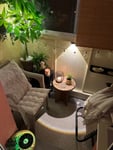 Krásný a praktický koberec na balkon. 
