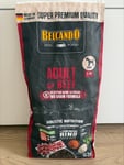 Bel and I dog food