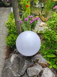 Solar Kugelleuchte Kaltlicht 