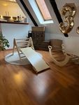 Stabiles Kletterdreieck mit Bogen