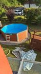 entfernt super Vergrauungen am Pool