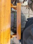 Sitzgelegenheit leider so eng dass Kinder runterfallen 