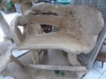 mit der Baumscheibe baue ich einen Beistelltisch