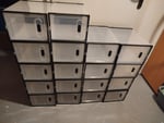 Faltbare schuhboxen 