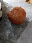Echtleder Sitzpouf 