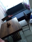 Stół loftowy wędzony dąb 