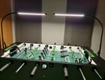 Geniale Lösung der Lichtprobleme beim Tischkickern